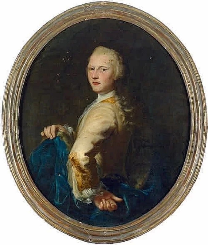 Giacomo Ceruti, il Pitocchetto - 191, Ritratto di giovane nobile con mantello blu, attribuito